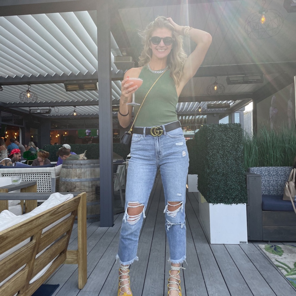 Flying Monkey High Rise Cropped Jean - Picture 7 of 9